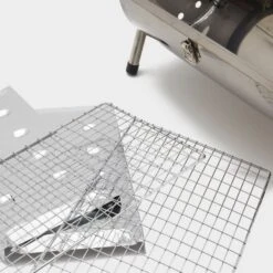 Stainless Steel Double Sided BBQ 12 Stainless Steel Double Sided BBQ -Garden & Outdoor Equipment Stores go 313409 e