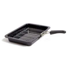 Quest Enamel Grill Pan With Handle -Garden & Outdoor Equipment Stores go 363298 z