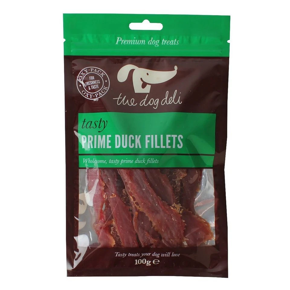 Dog Deli Prime Duck Fillets 100g 5 Dog Deli Prime Duck Fillets 100g - Image 3